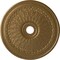 Ekena Millwork Oakleaf Ceiling Medallion (Fits Canopies up to 6 1/4"), 29 1/8"OD x 3 5/8"ID x 1"P, Pale Gold CM29OAPAS - alternate 1
